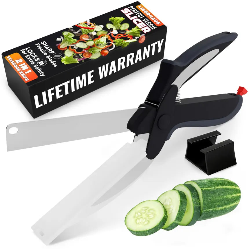 Kitchen Scissors with Cutting Board