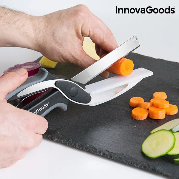Kitchen Scissors with Cutting Board