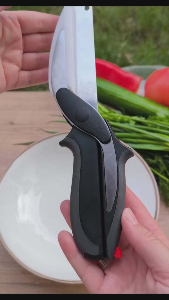 Kitchen Scissors with Cutting Board